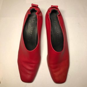 Gray Matters Red Heels, US7.5/EU38